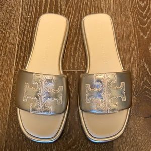 DOUBLE T SPORT SLIDE Tory Burch Sandal